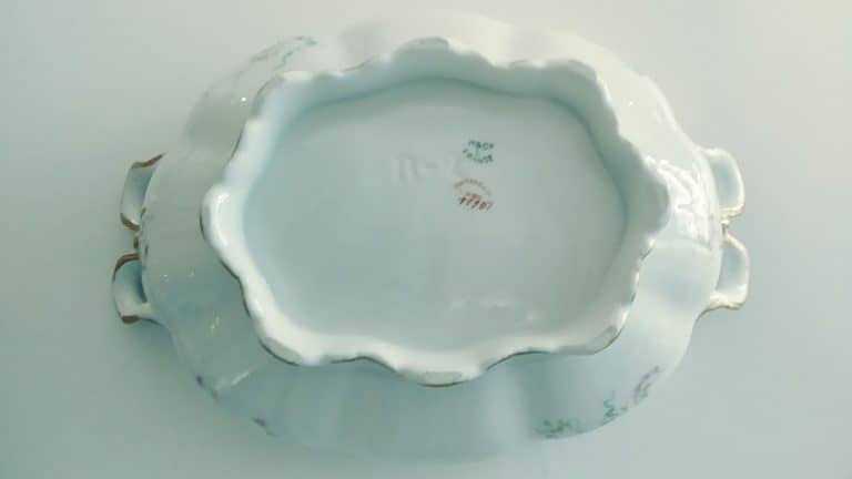 Vintage Haviland & Co Limoges France Large 11" Covered Serving Bowl - Image 7