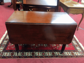 Antique Mahogany Drop Leaf Table