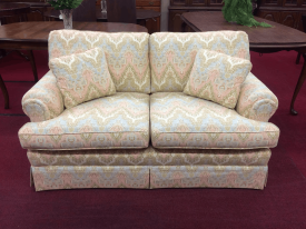 Vintage Pastel Loveseat