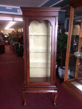 Queen Anne Curio Cabinet