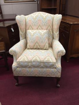 Vintage Wing Back Chair