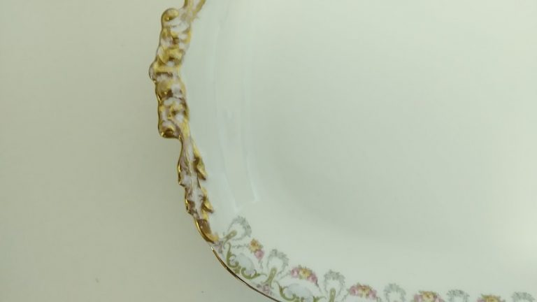 Vintage J.P. France Jean Pouyat Limoges Platter 16.5" by 11.5 Inches - Image 2