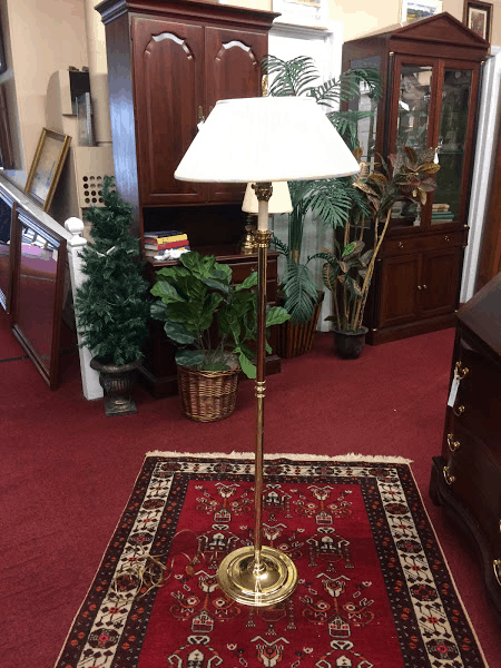 Vintage Baldwin Brass Floor Lamp, Baldwin Brass Floor Lamps