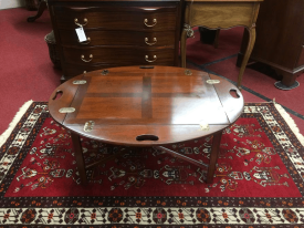Vintage Mahogany Butler's Table