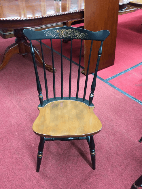 Vintage Hitchcock Stenciled Windsor Chair