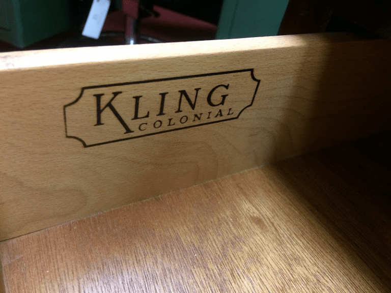 Best Price Vintage Night Stand, Kling Colonial Furniture (Ethan Allen Furniture) For Sale