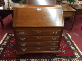 Vintage Maddox Cherry Secretary Desk