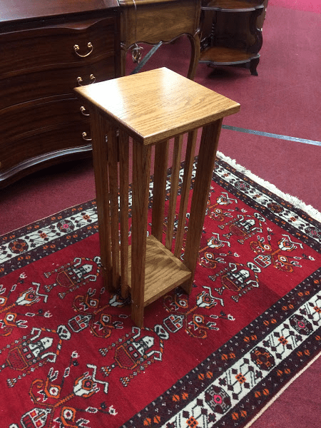 Mission Style Oak Pedestal or Table