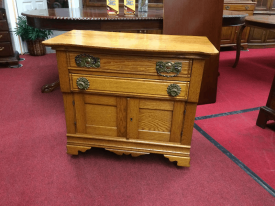 Antique Oak Washstand