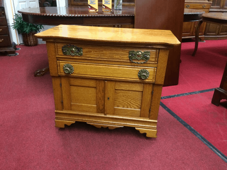 Best Price Antique Washstand, Solid Oak Furniture For Sale
