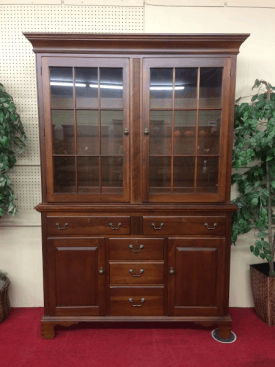 Pennsylvania House Cherry China Cabinet