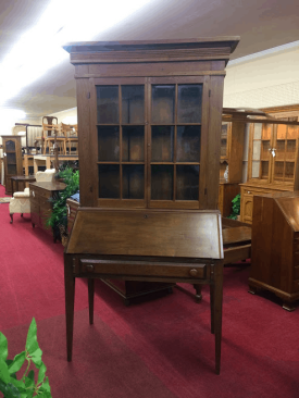 Antique Walnut Secretary Desk