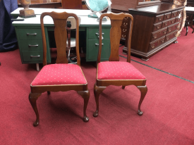 Stickley Cherry Dining Chairs - a Pair