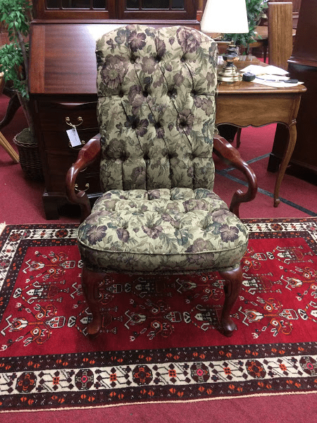 Vintage Tufted Arm Chair