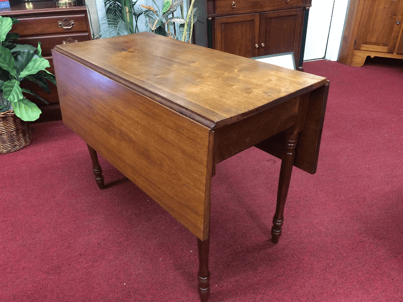 antique drop leaf table