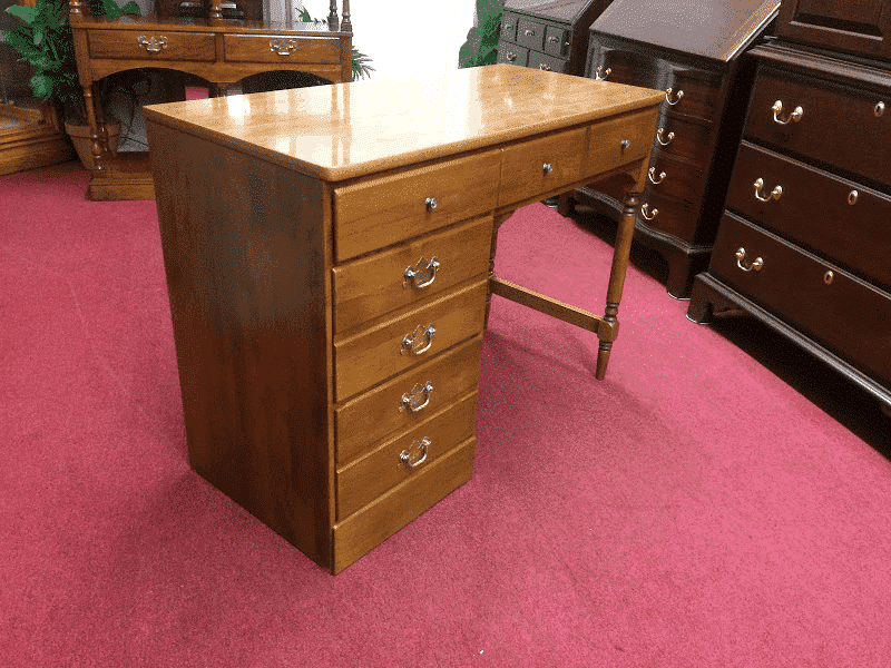 Vintage Ethan Allen Maple Desk
