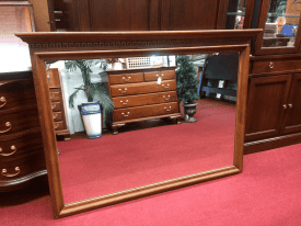 Vintage Kling Maple Mirror