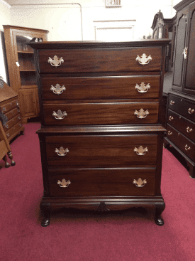 Vintage Mahogany Chest on Chest