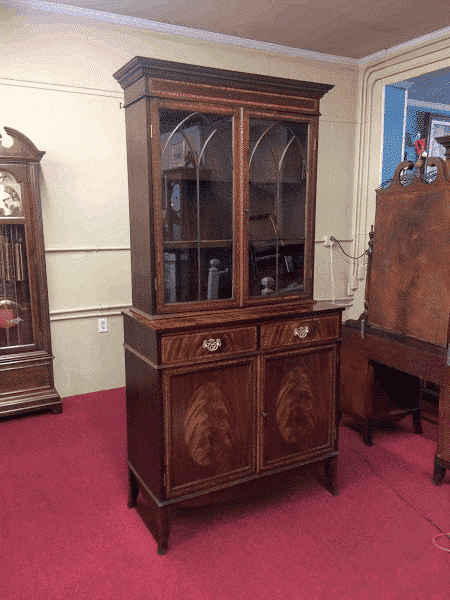 China Cabinet, Federal Style Furniture, Reproduction