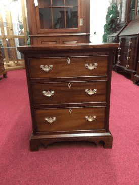 Vintage Craftique Mahogany Nightstand Chest