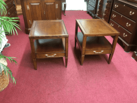 Hekman Cherry End Tables