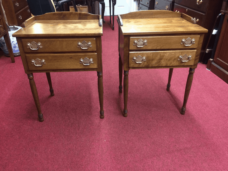 Best Price Vintage End Tables, Ethan Allen Baumritter Furniture For Sale