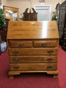 Vintage Ethan Allen Secretary Desk