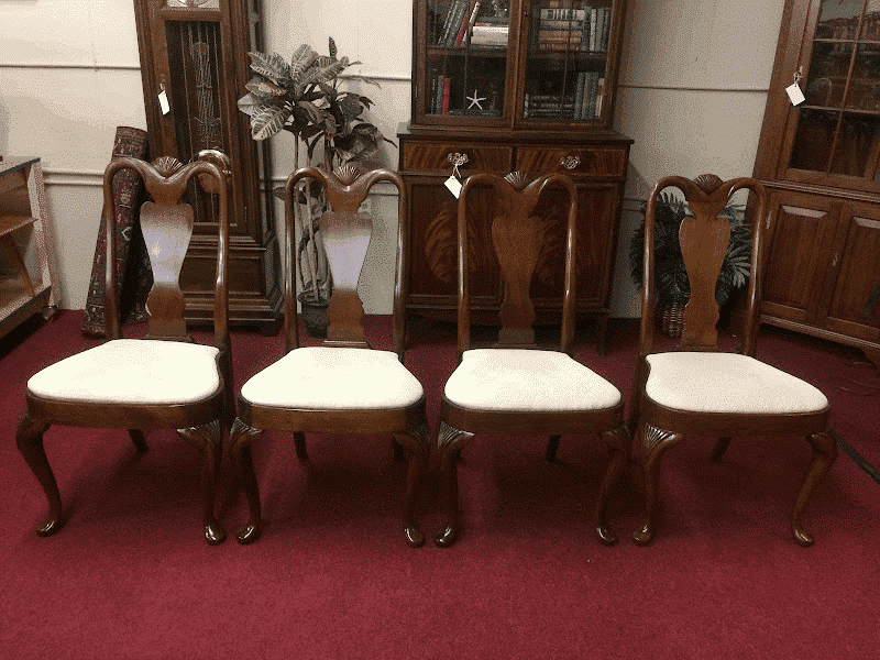 Hickory Chair Mahogany Dining Chairs - Set of Four