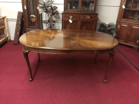 Hickory Chair Mahogany Dining Table