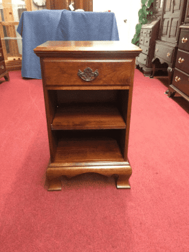 Vintage Cherry One Drawer Nightstand