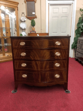 Vintage Mahogany Swell Chest