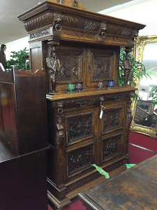 unique furniture, antique cabinet