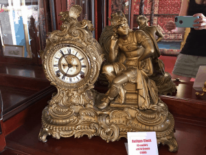 Gallery Furniture, Antique Clock