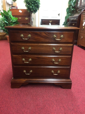 Small Mahogany Four Drawer Chest
