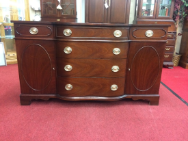 Vintage Buffet Mahogany Sideboard