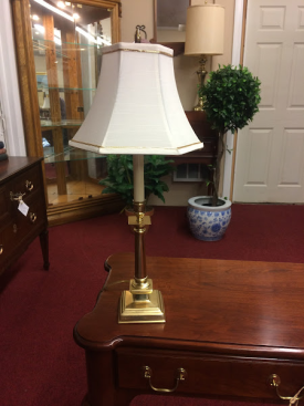 Vintage Table Lamp with Shade