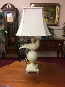 Vintage Bird Lamp