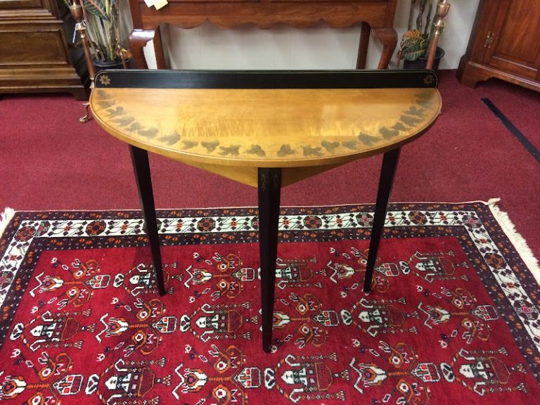 Best Price Vintage Hall Table, Hitchcock Furniture, Connecticut For Sale