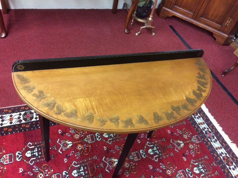 Best Price Vintage Hall Table, Hitchcock Furniture, Connecticut For Sale
