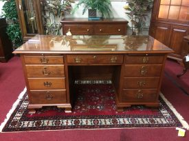 Vintage Custom Made Executive Desk