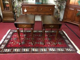 Vintage Statton End Tables, the Pair