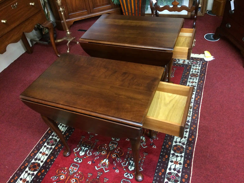 Vintage Statton End Tables, The Pair