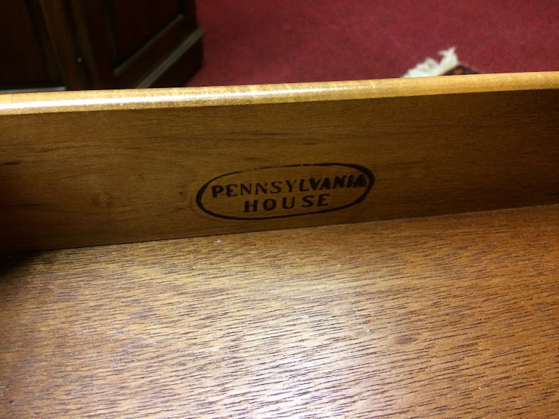Vintage Pennsylvania House Filing Cabinet