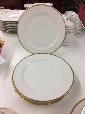 Vintage Haviland Limoges Dinner Plates, Set of Four