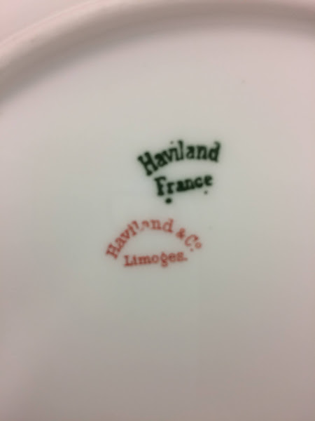 Vintage Haviland Limoges Salad Plates, Set of Four