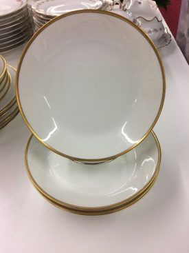 Vintage Haviland Limoges Soup Bowls, Set of Four