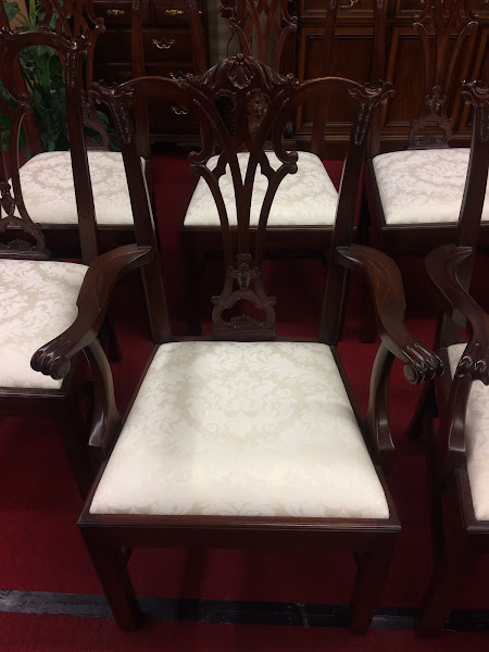 Vintage Statton Furniture Dining Chairs, Set of Eight