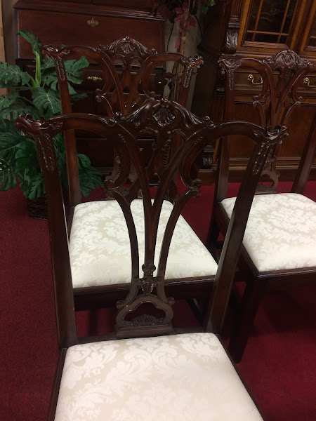 Vintage Statton Furniture Dining Chairs, Set of Eight