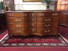 Vintage French Provincial Dresser, Solid Cherry