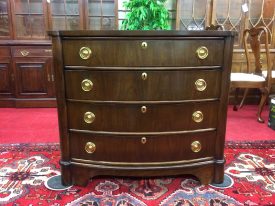 Vintage Statton Bowfront Bachelor Chest